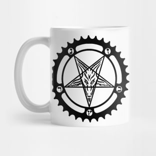 Baphomet Chainring Mug